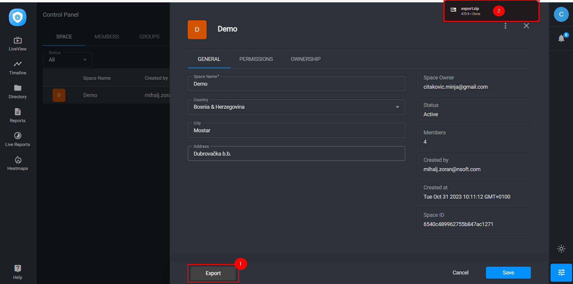 Figure 6 – Export space info.png